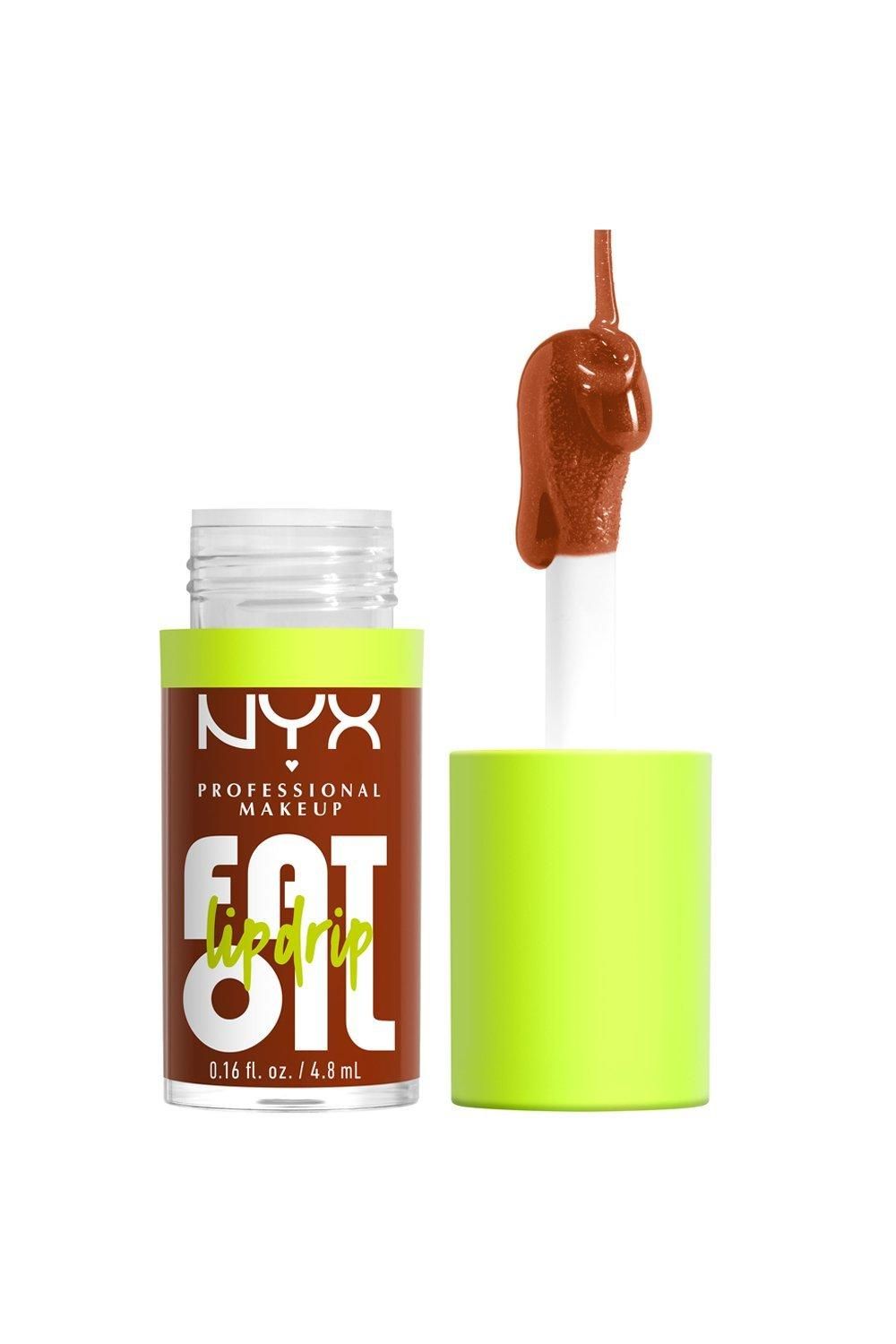 NYX Professional Makeup Fat Oil Lip Drip Lip Gloss 4.8ml Scrollin image 1