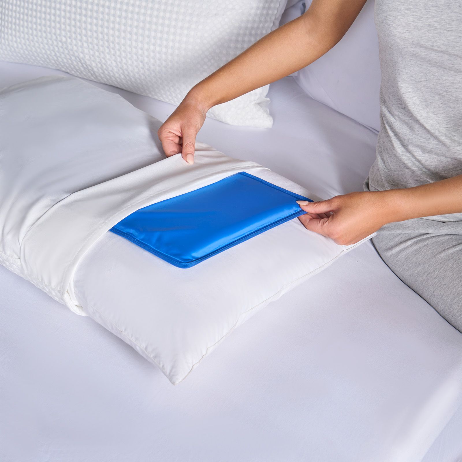 OHS Gel Cooling Pad Body Heat Relief Pillow Mat image 2