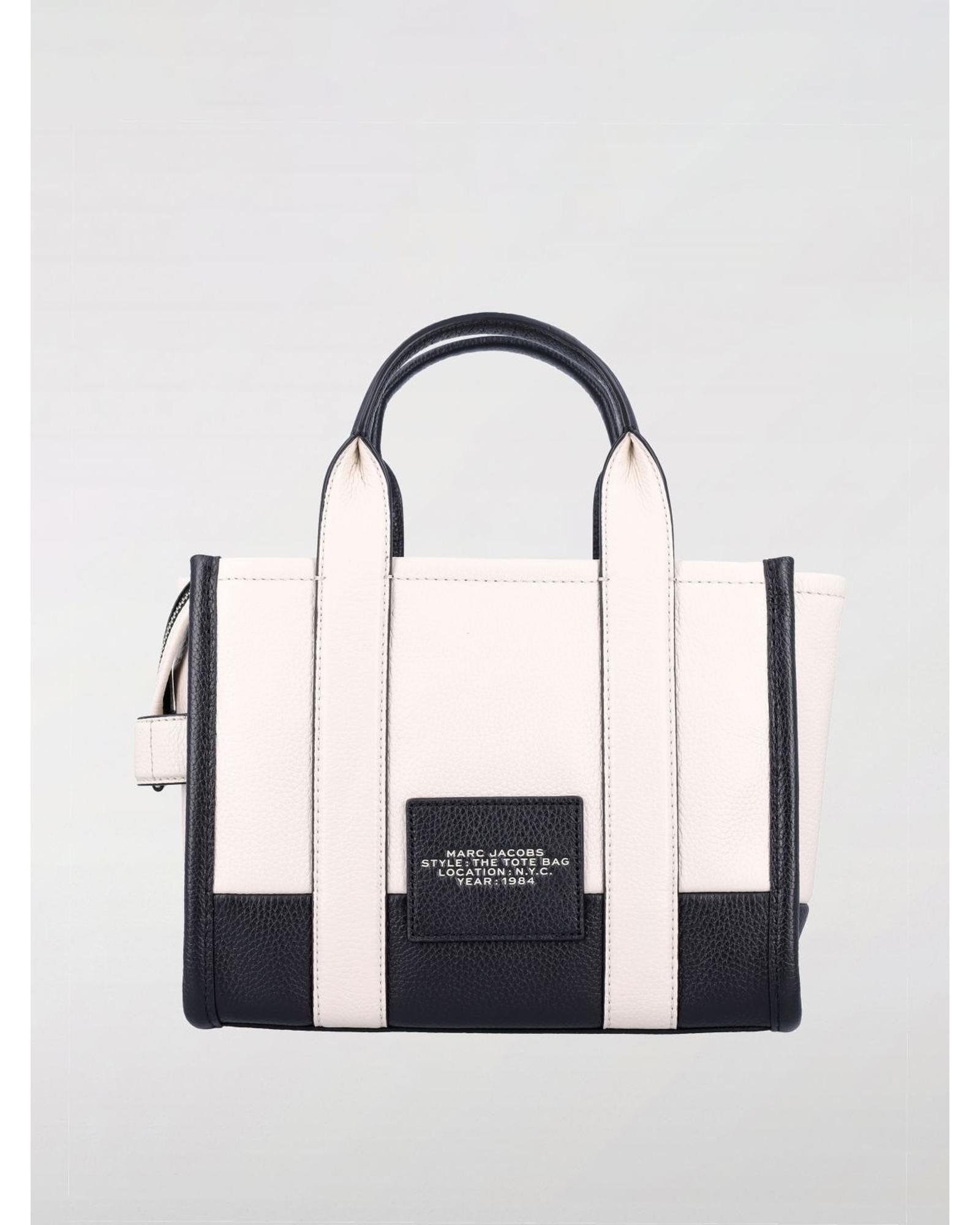 Marc Jacobs The Tote Bag Leather Handbag Wo - White image 2