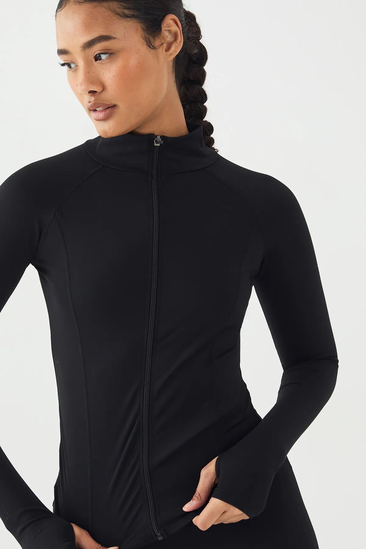 DSGN Studio DSGN Studio Ultra Sculpt Zip Through Jacket Black image 4