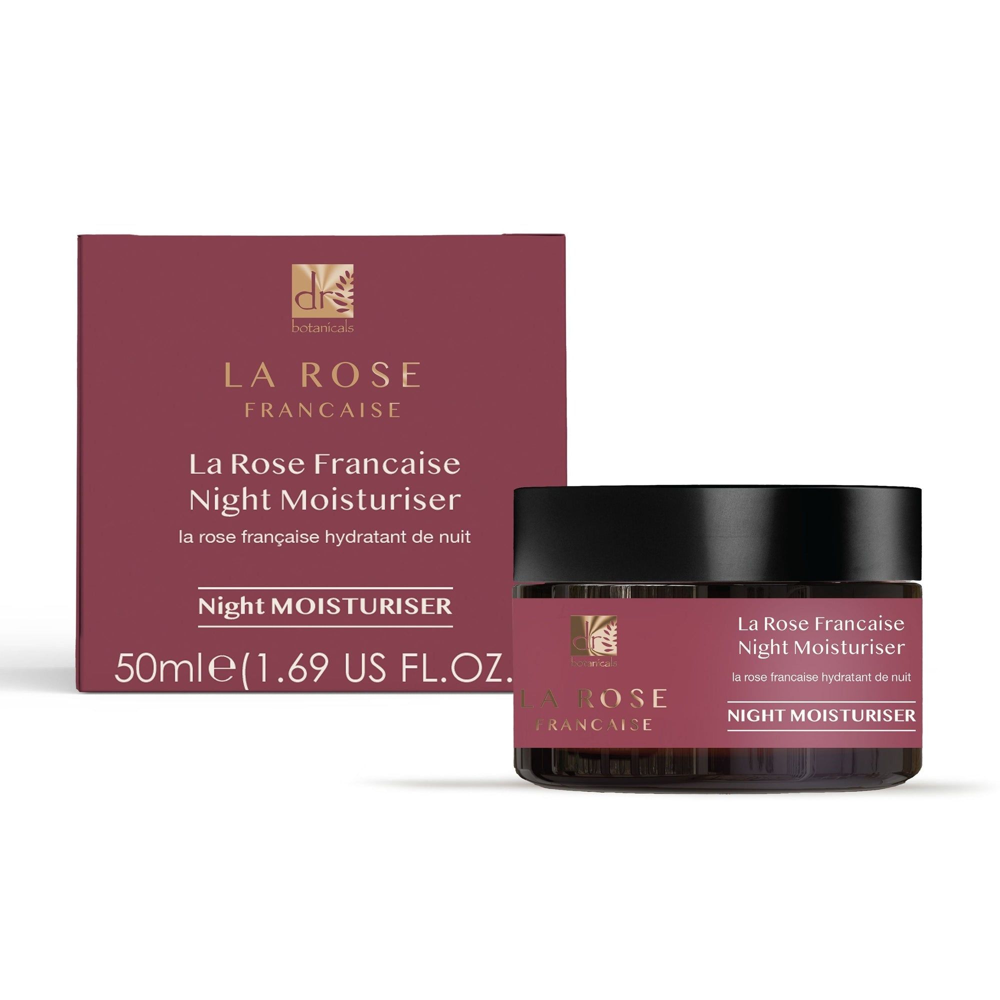Dr. Botanicals La Rose Française Night Moisturiser 50ml image 2