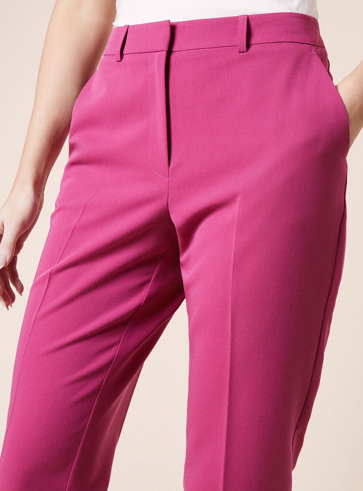 Dorothy Perkins Ankle Grazer Trouser Fuchsia image 4