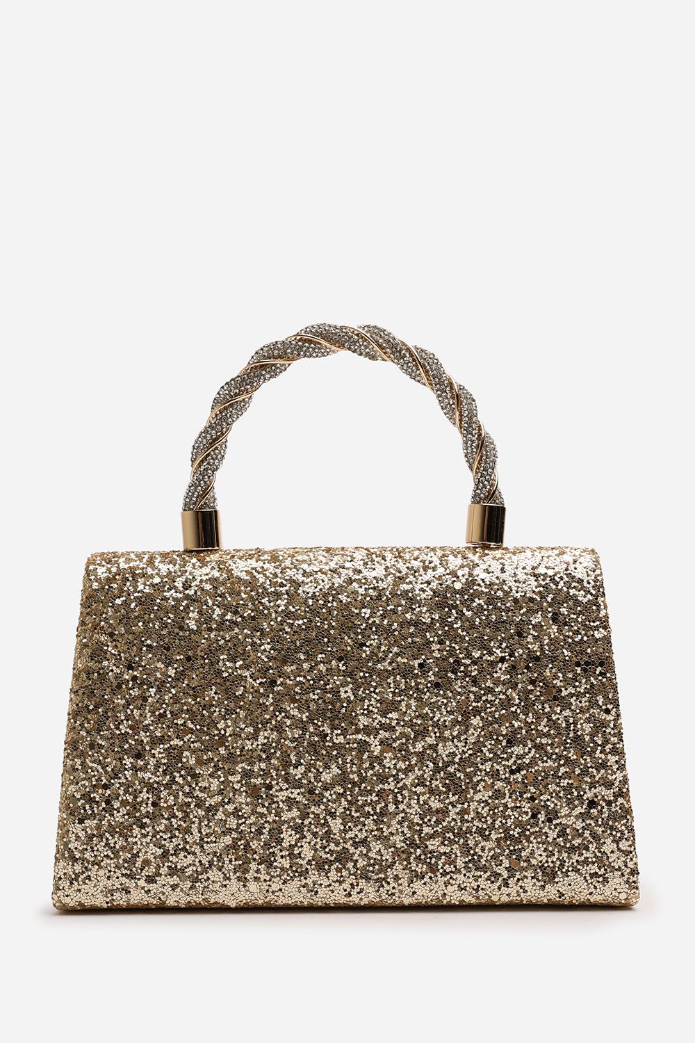 Where's That From 'Pluie' Glitter Evening Bag With Braided Top Handle image 4