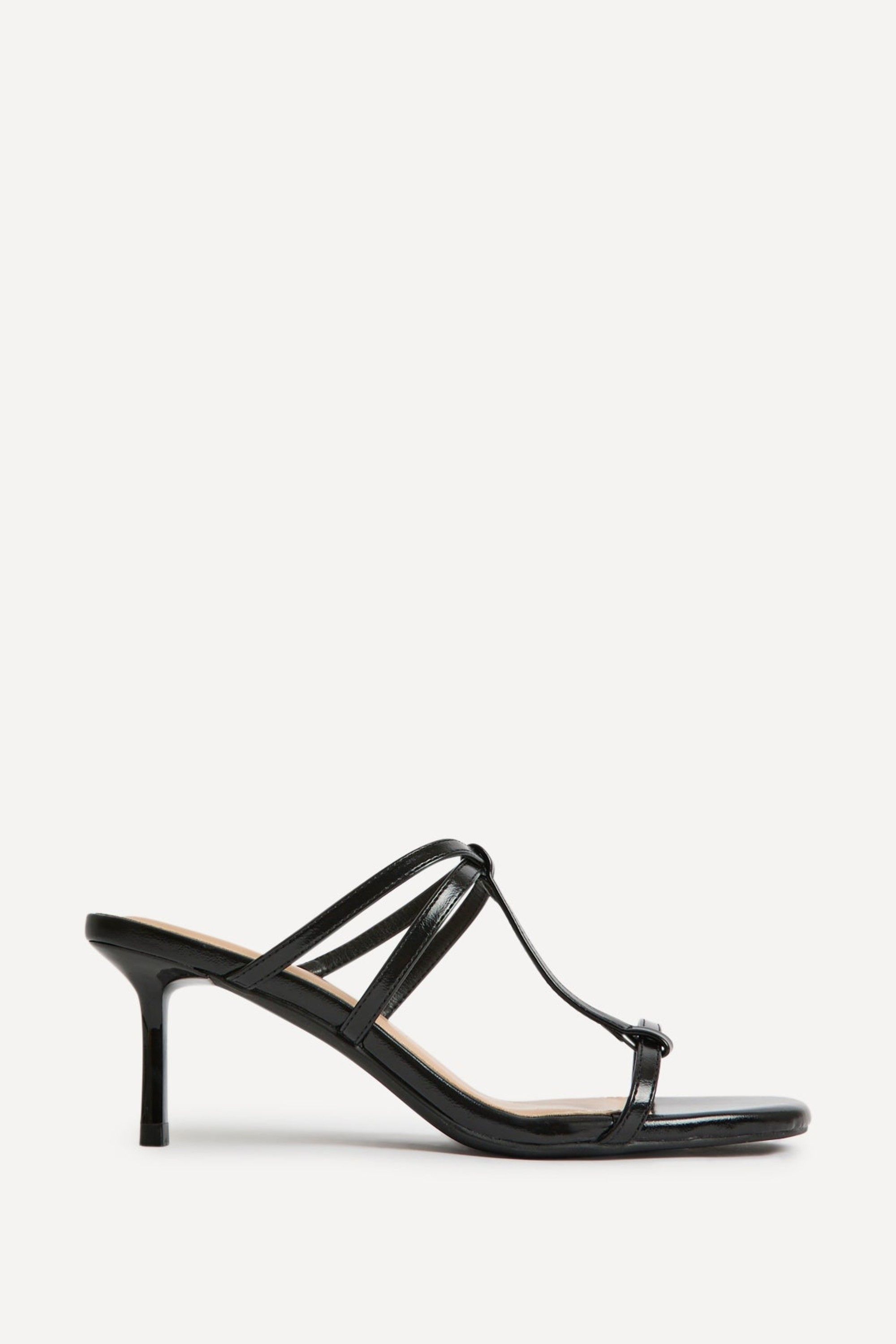 Linzi Westside Black Mule Heels