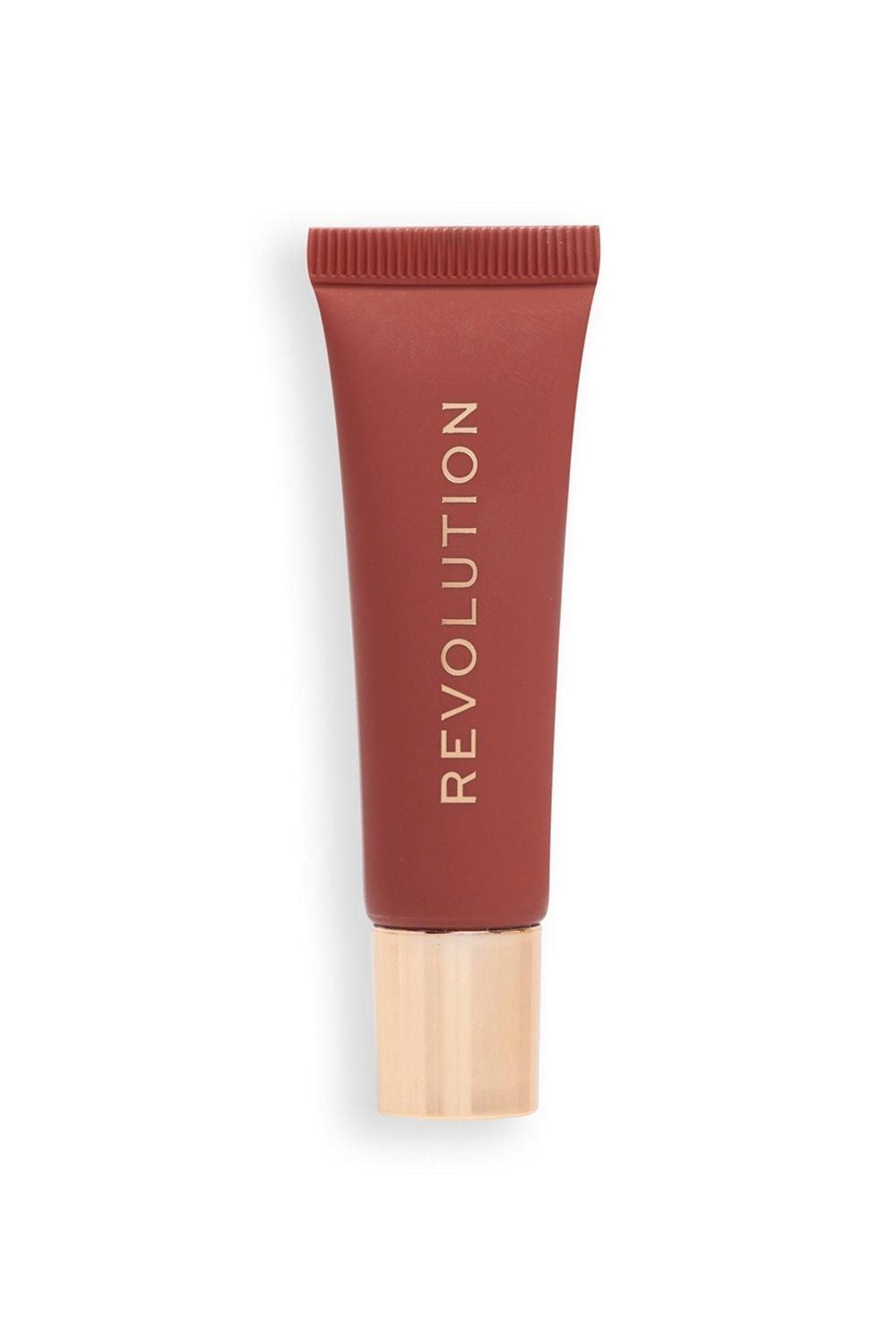 Revolution Juicy Peptide Lip Balm Nude Latte image 3