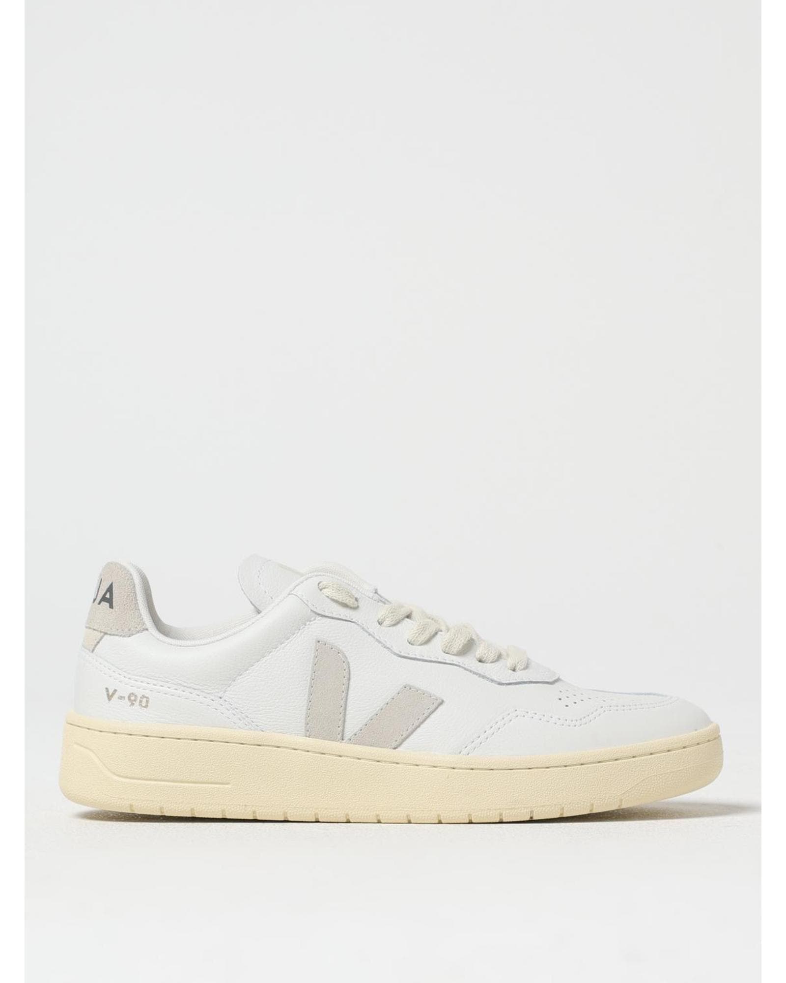 Veja V90 Leather Sneaker - White image 1