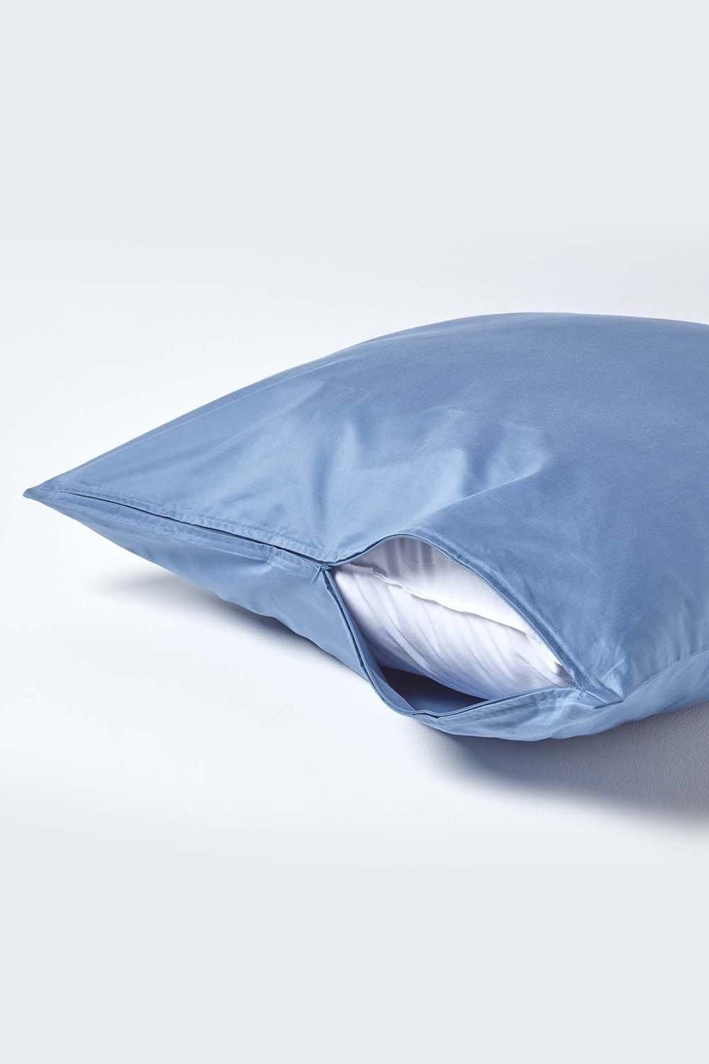 Homescapes Continental Egyptian Cotton Pillowcase 1000 TC, 80 x 80 cm image 3