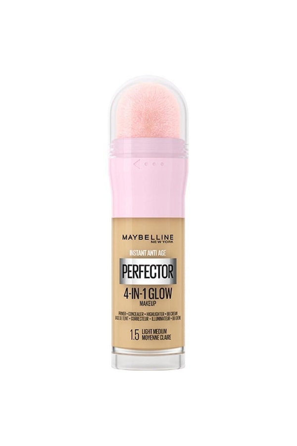 Maybelline Instant Anti Age Perfector 4-In-1 Glow Primer, Concealer Light Medium