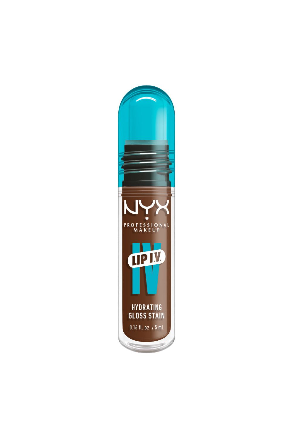NYX Professional Makeup Lip IV Hydrating Gloss Stain, Lip Gloss 5ml Splash N Spice image 1