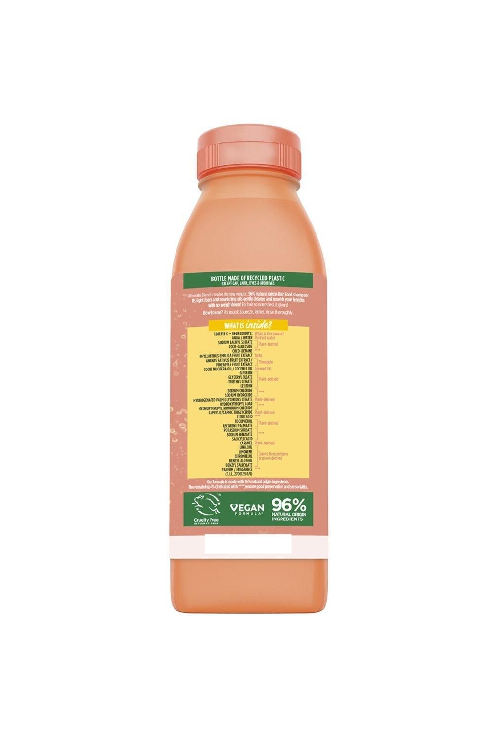 Garnier Ultimate Blends Glowing Lengths Pineapple & Amla Hair Food Shampoo for Long Dull Hair Multi image 9