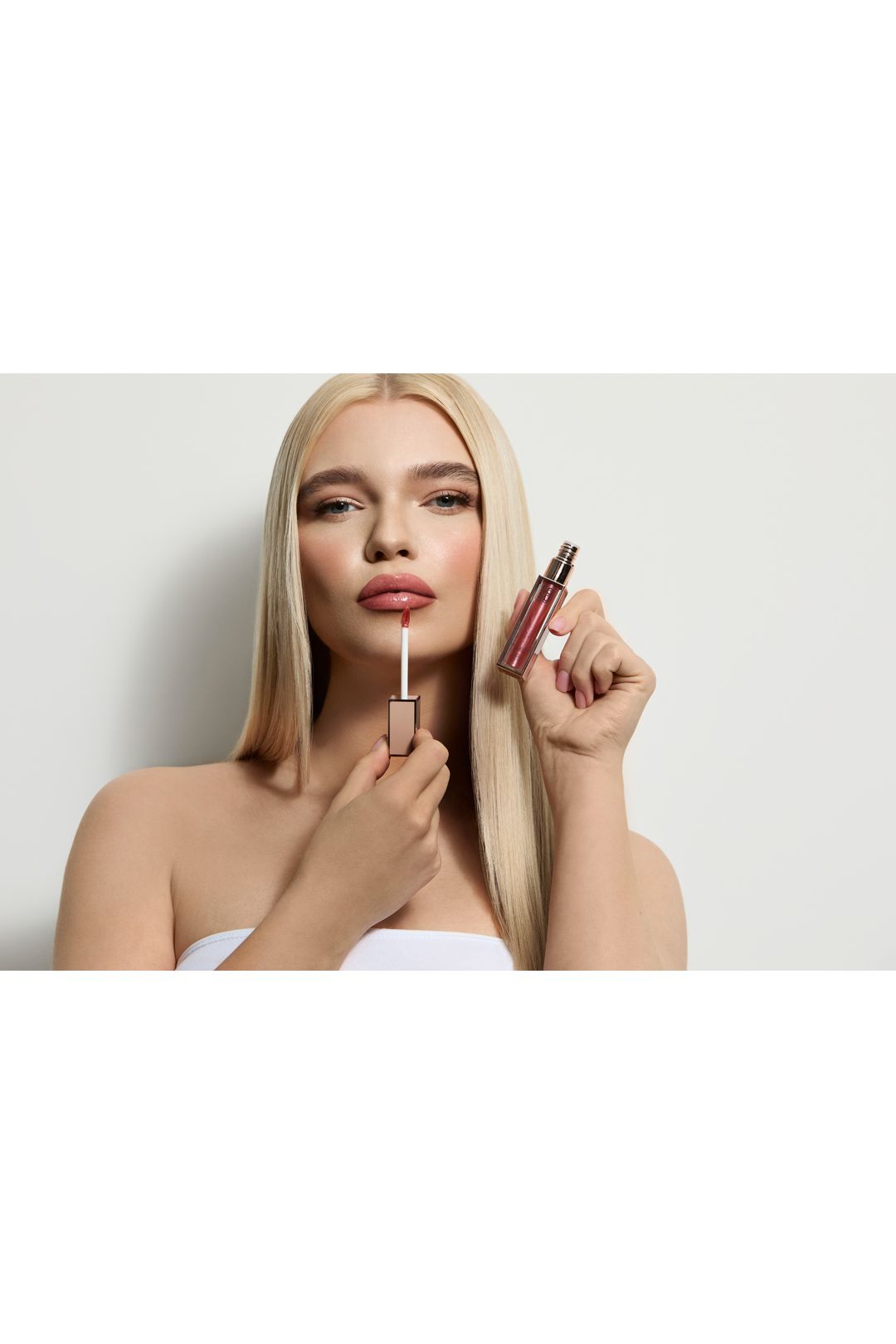 SOSU Cosmetics Satin Lipglaze 6ml Rose Gold image 3