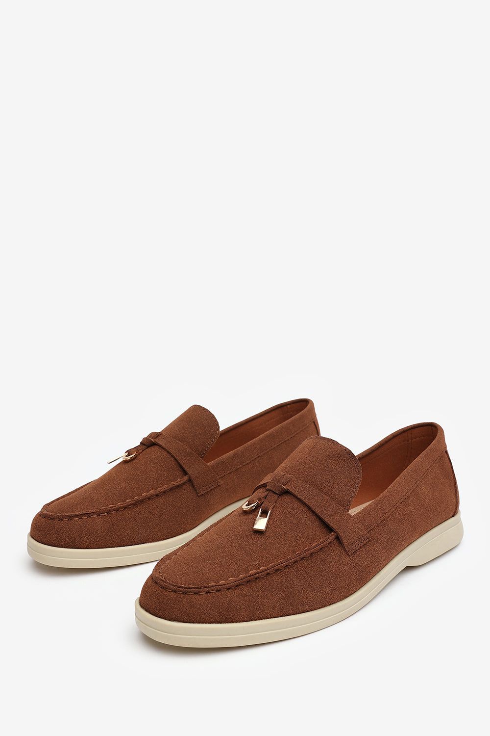Where's That From 'Pegasus' Slip On Trim Loafers With Accessory Detailing image 3