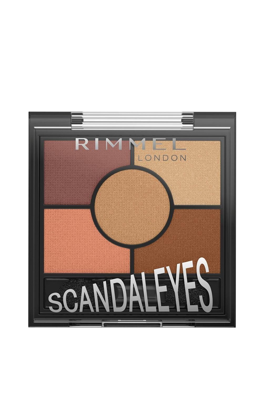 Rimmel London Scandaleyes 5 Pan Palette Eyeshadow - Sunset Bronze Multi image 1