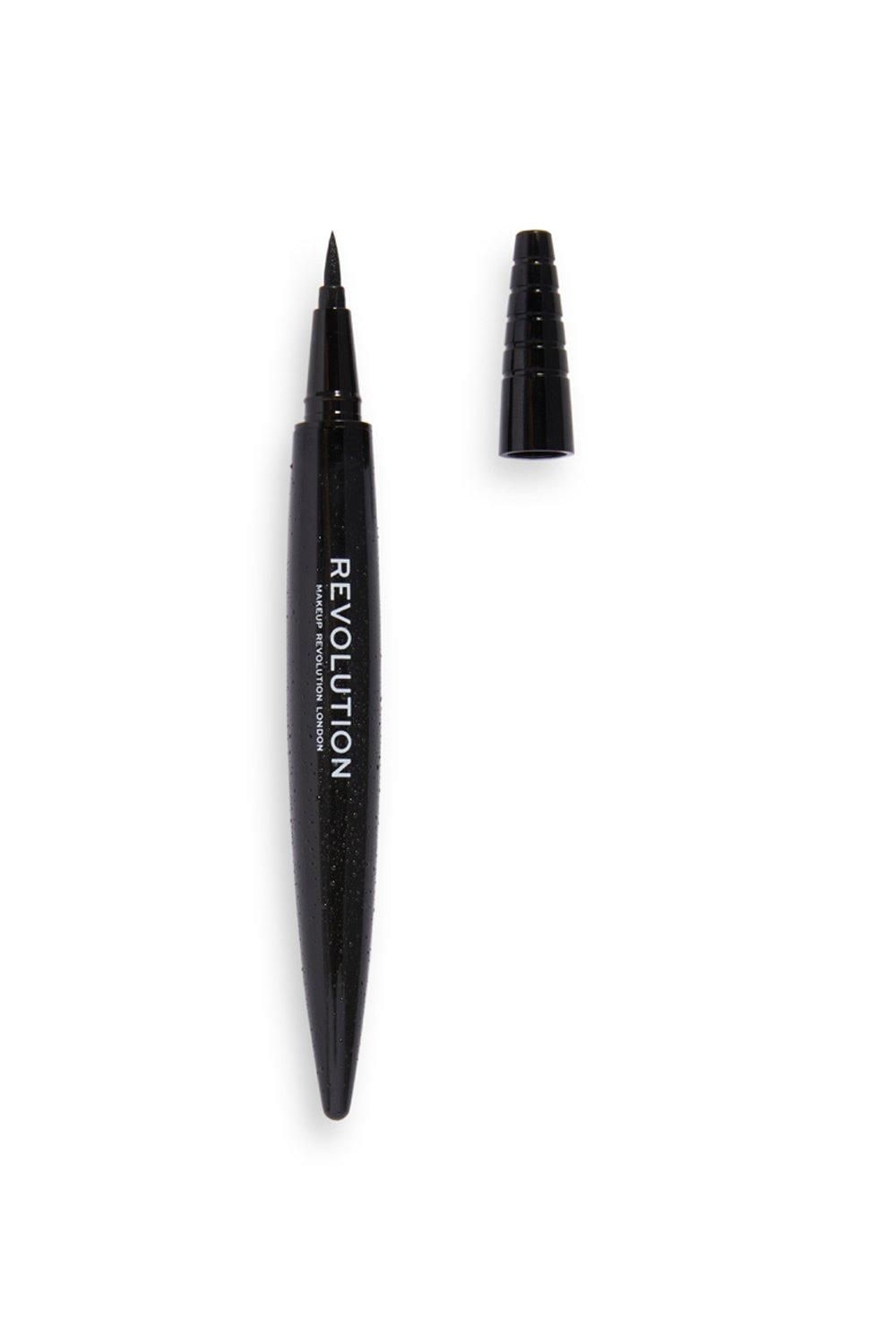 Revolution Waterproof Renaissance Eyeliner Black image 2