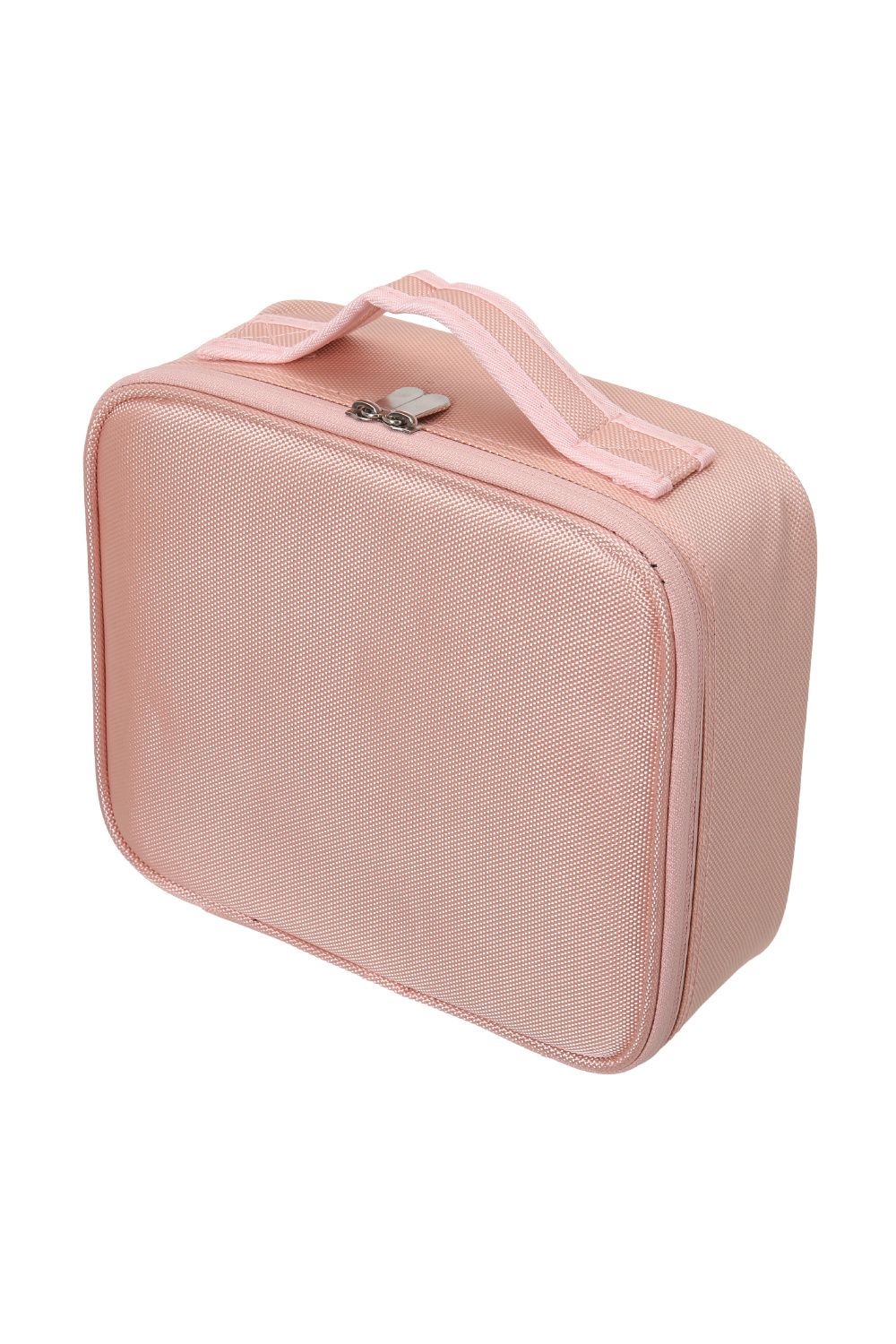 Living and Home Waterproof Vanity Travel Makeup Storage Cosmetic Bag Organizer with Adjustable Compartment image 4