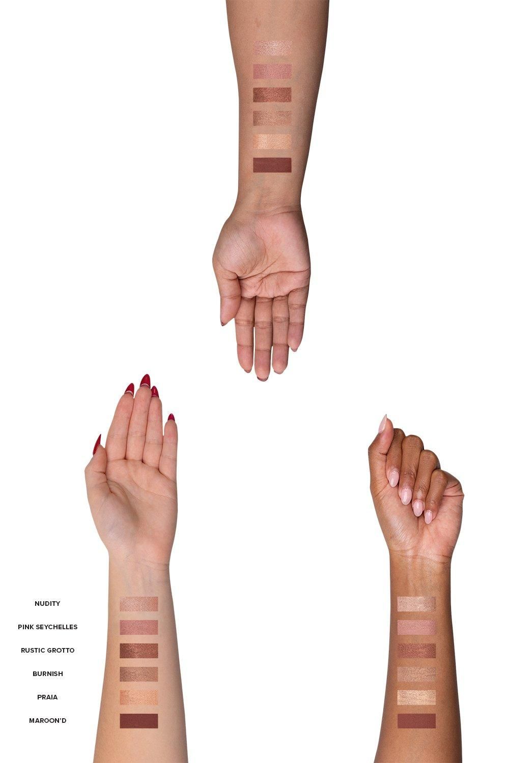 Nudestix NUDE BEACH 6 PC - EYE PENCIL PALETTE Multi image 4