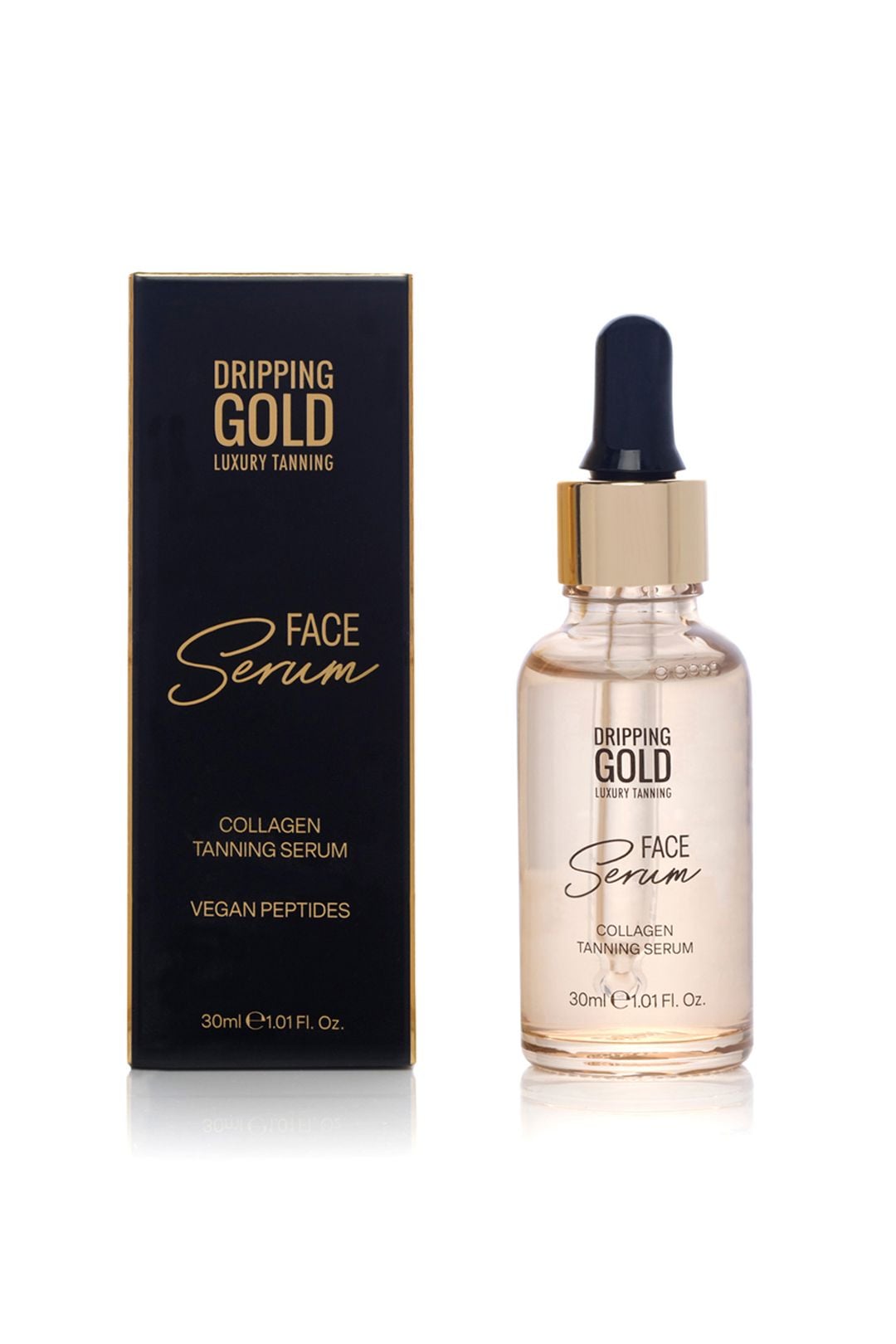 Dripping Gold Collagen Face Tanning Serum 30ml Multi image 1