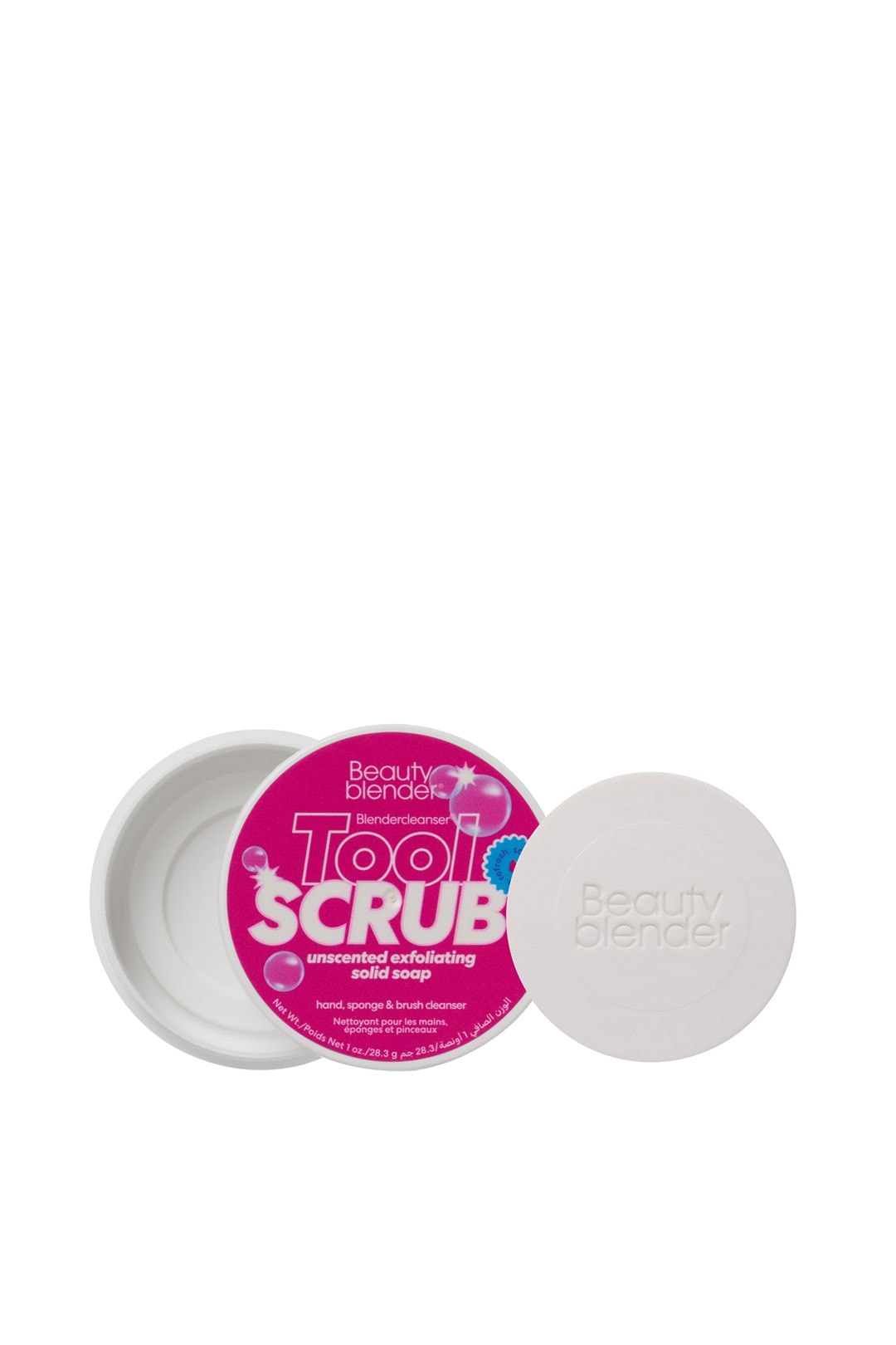 Beautyblender Toolscrub - Hand, Sponge & Brush Cleanser 28g - Unscented Multi image 1
