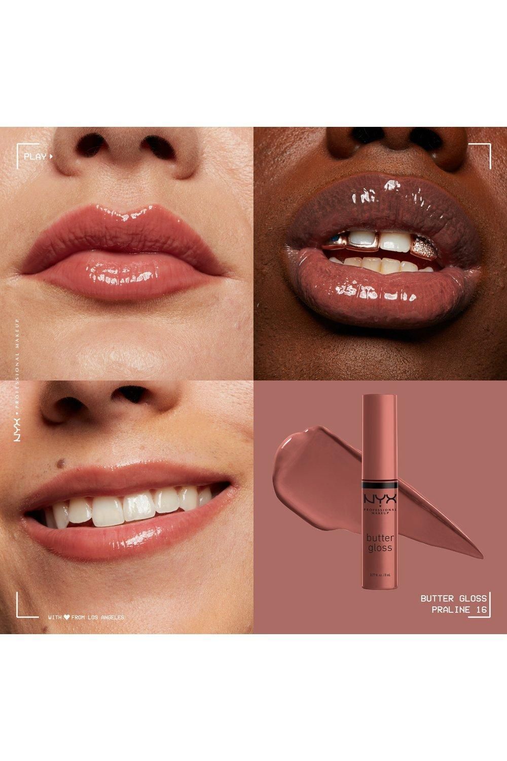 NYX Professional Makeup Butter Lip Gloss Praline image 5