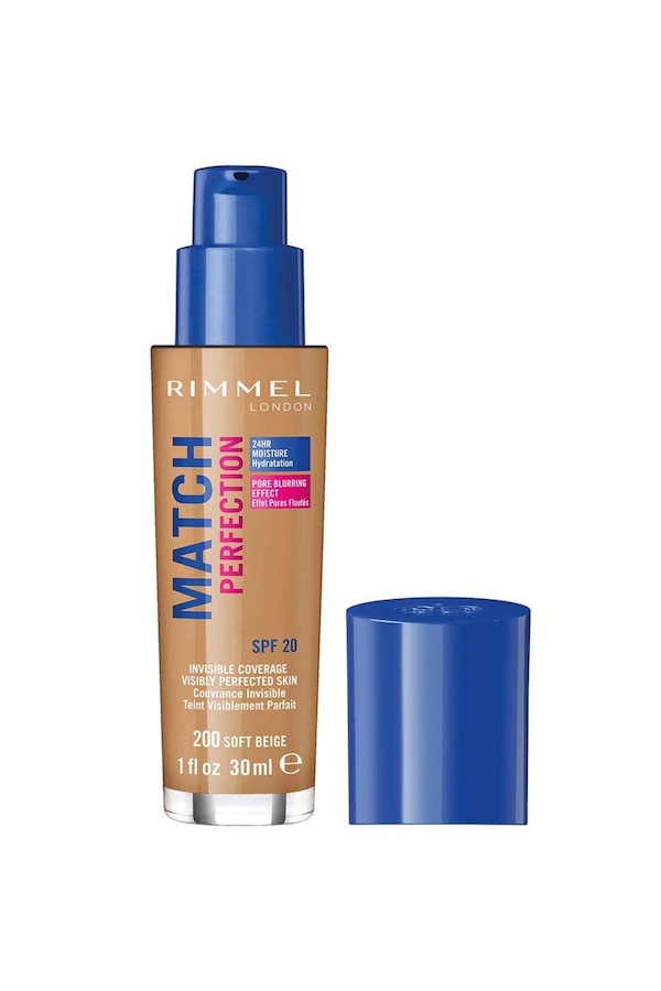 Rimmel London Match Perfection Foundation Soft Beige 200