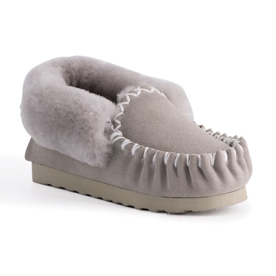 Aus Wooli Australia Hand Stitched Sheepskin Moccasin