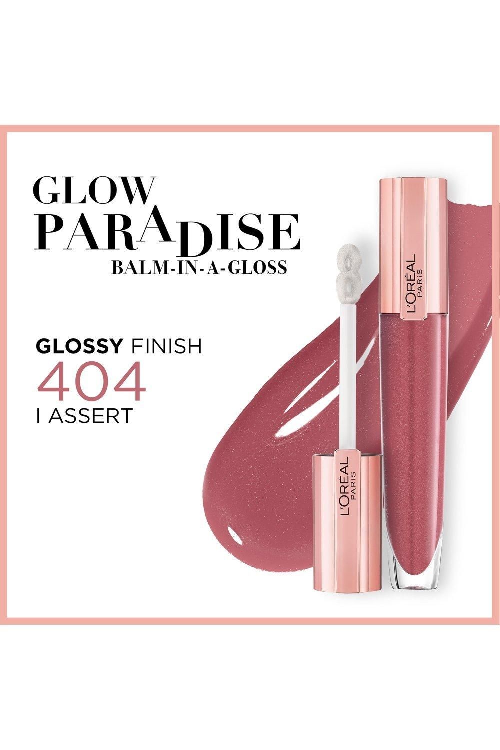 L'Oréal Paris Glow Paradise Lip Gloss Assert image 3