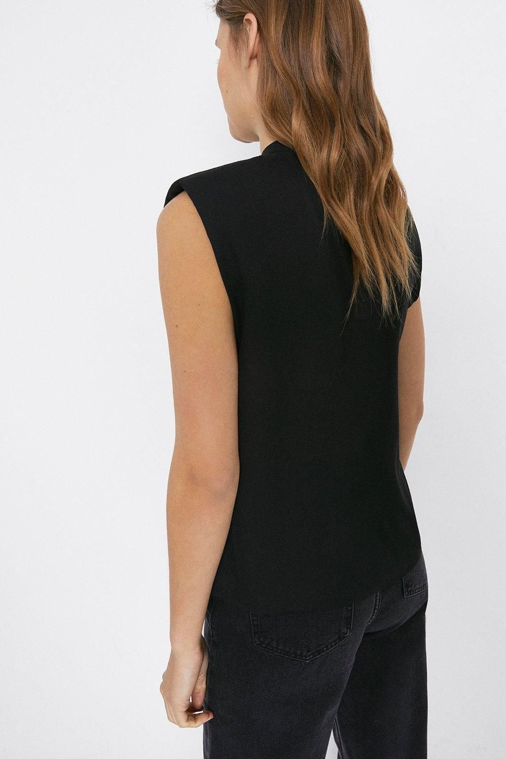 Warehouse Shell Top Black image 3