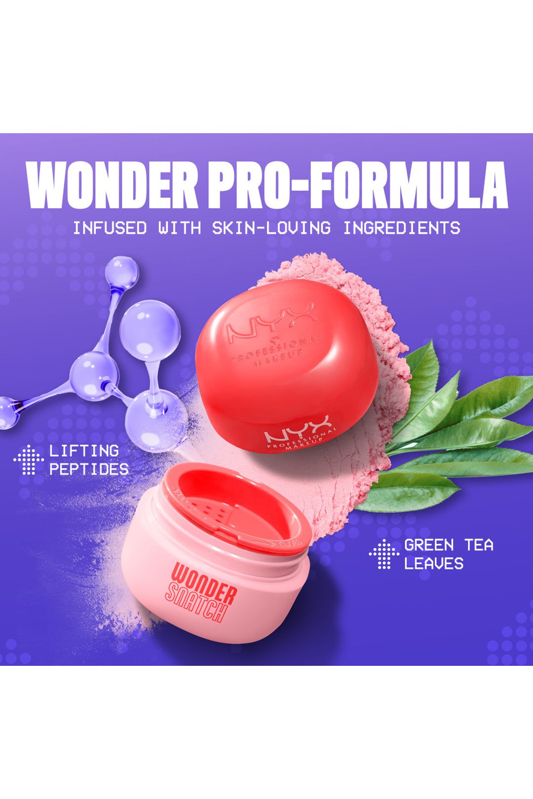 NYX Professional Makeup Wonder Snatch Powder 6g Cheeky Cherry image 5