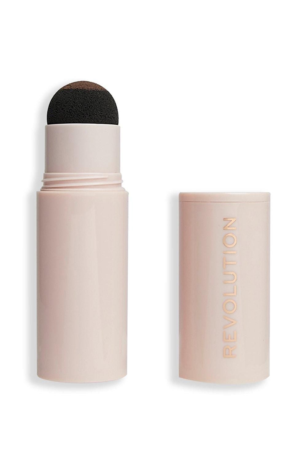 Revolution Brow Powder Stamp & Stencil Kit Medium Brown image 2