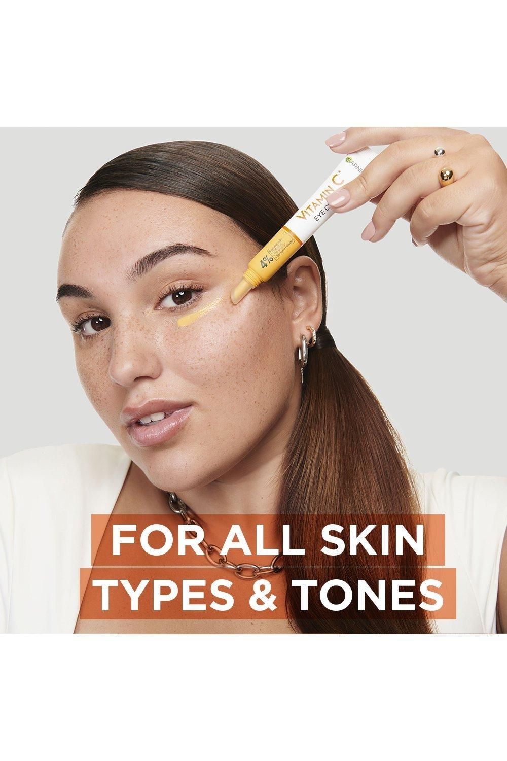 Garnier Brightening 4% Vitamin C, Niacinamide, Caffeine & Banana Powder Eye Cream Multi image 6