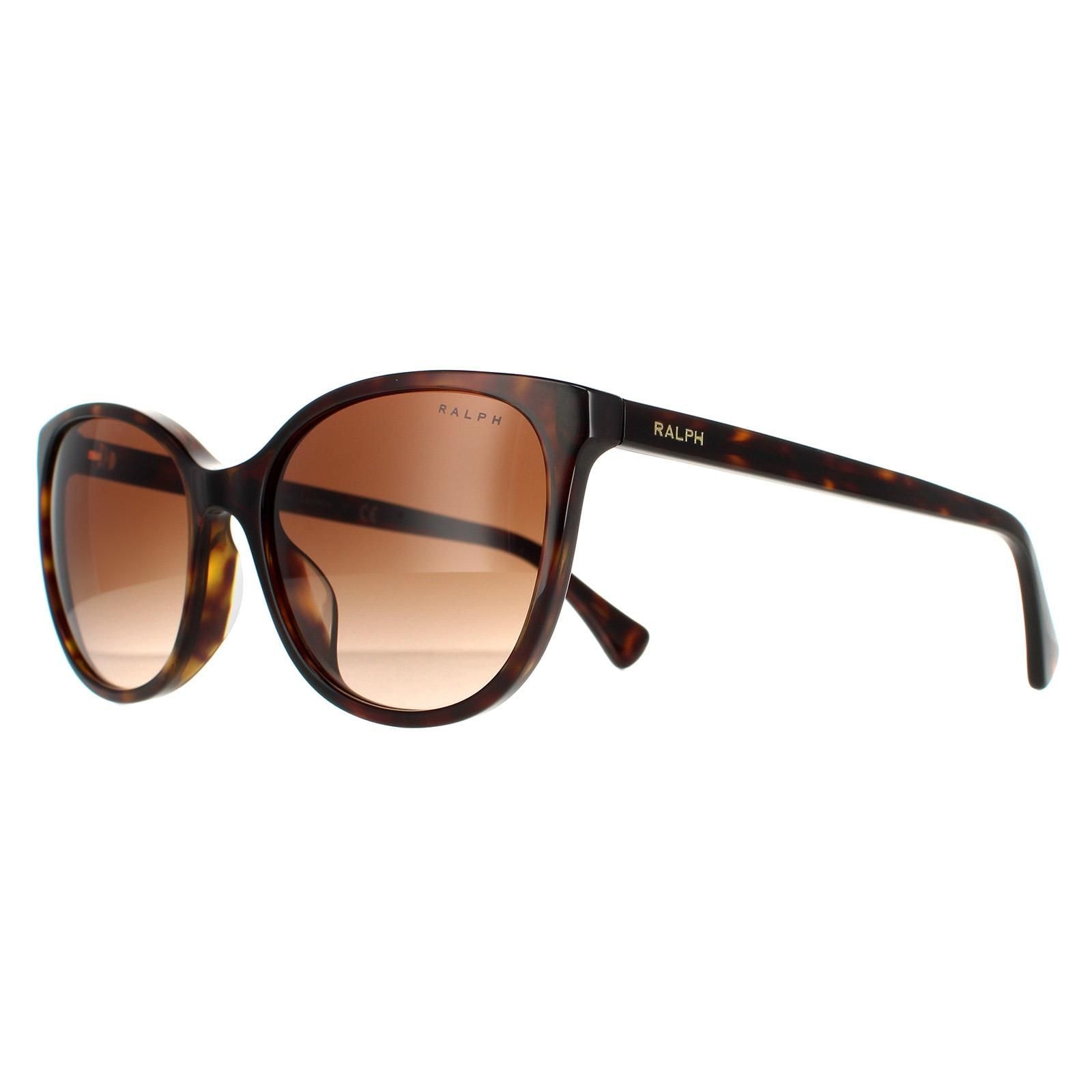 Ralph by Ralph Lauren Cat Eye Havana Brown Brown Gradient RA5282U Sunglasses image 2