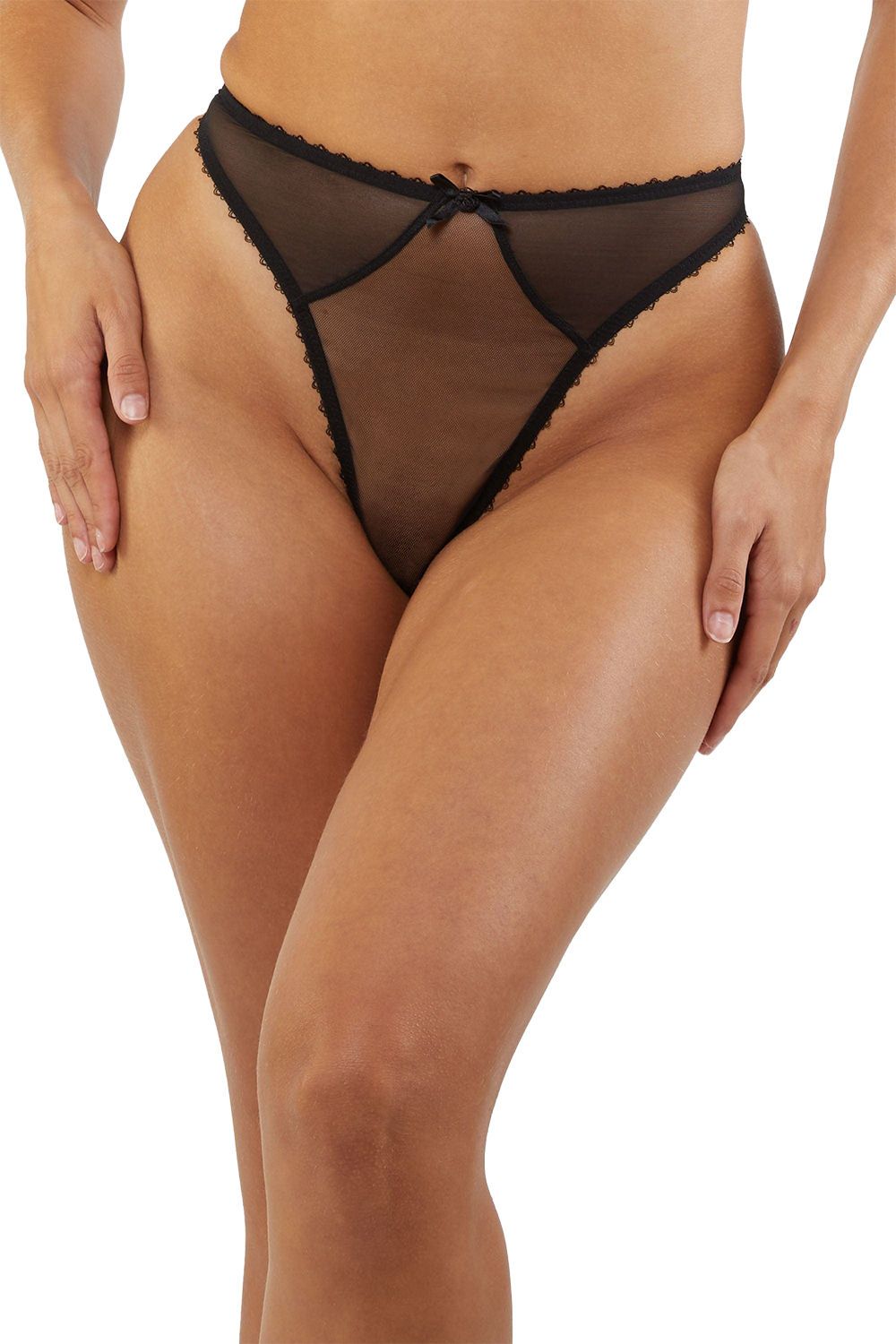 Playful Promises Grace Black 'Thong'