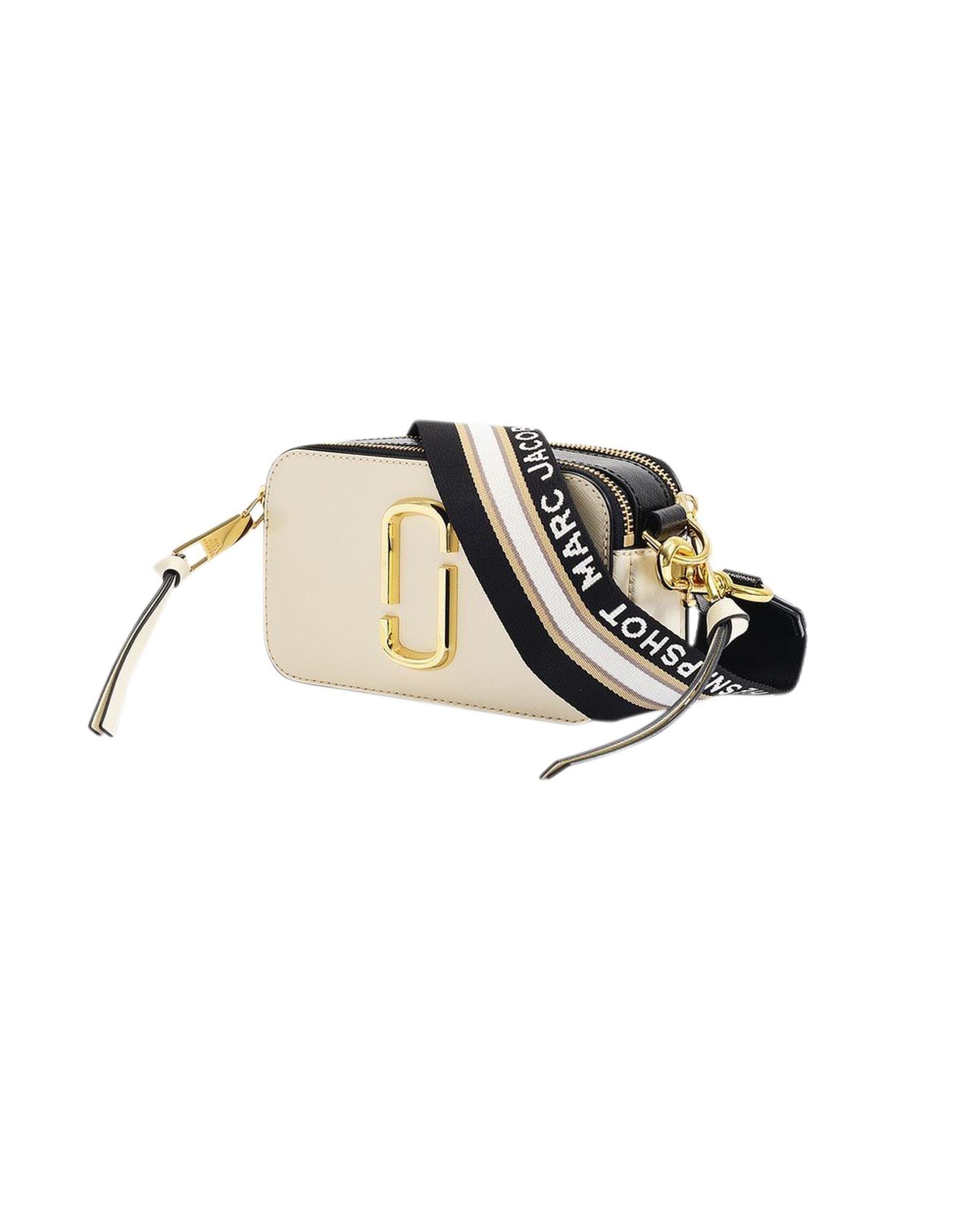 Marc Jacobs Snapshot Camera Bag Leather Crossbody Wo - White Crossbody Bags