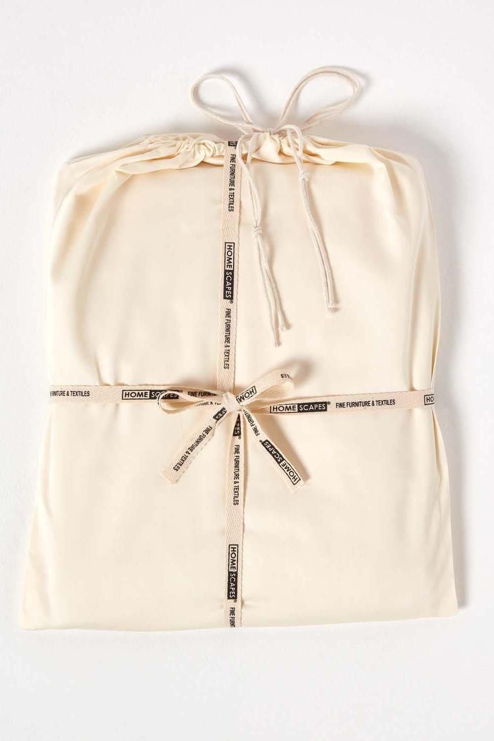 Homescapes Sateen Cotton Fitted Sheet 12 inch 400 Thread Count image 4