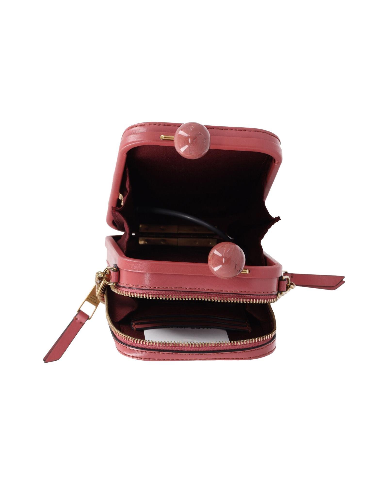 Marc Jacobs Preloved Vanity Crossbody Bag Wo - Pink image 7