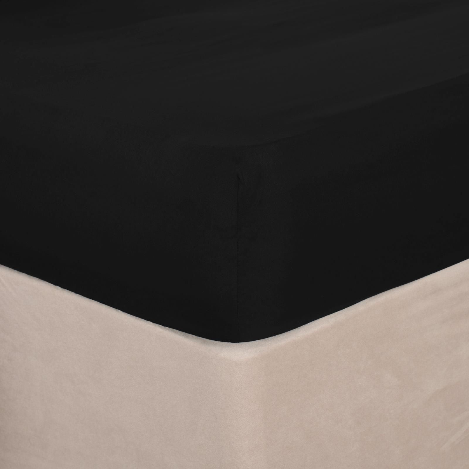 OHS Plain Dyed Non-Iron Fitted Bed Sheet image 3