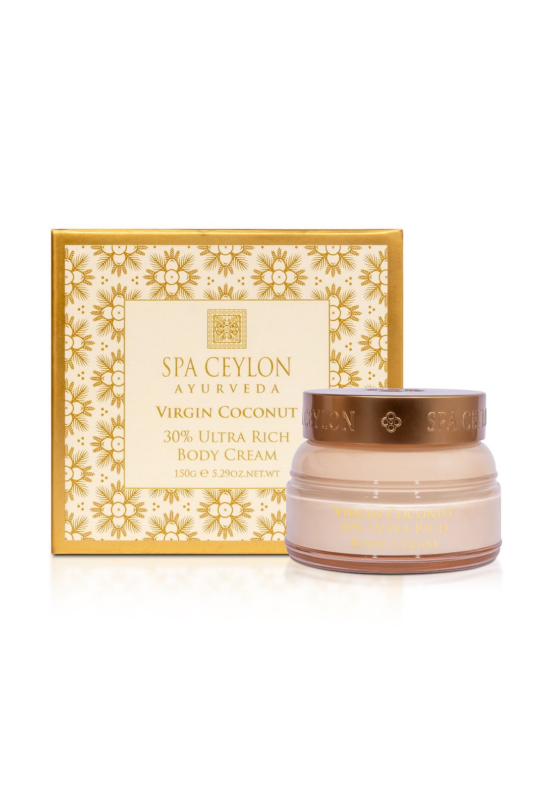 Spa Ceylon Virgin Coconut 30% - Ultra Rich Body Cream -150g image 1