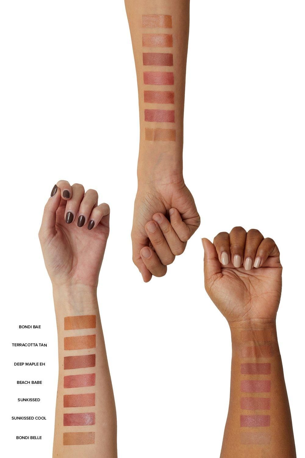 Nudestix Nudies All Over Face Matte Bronze Beach Babe image 5