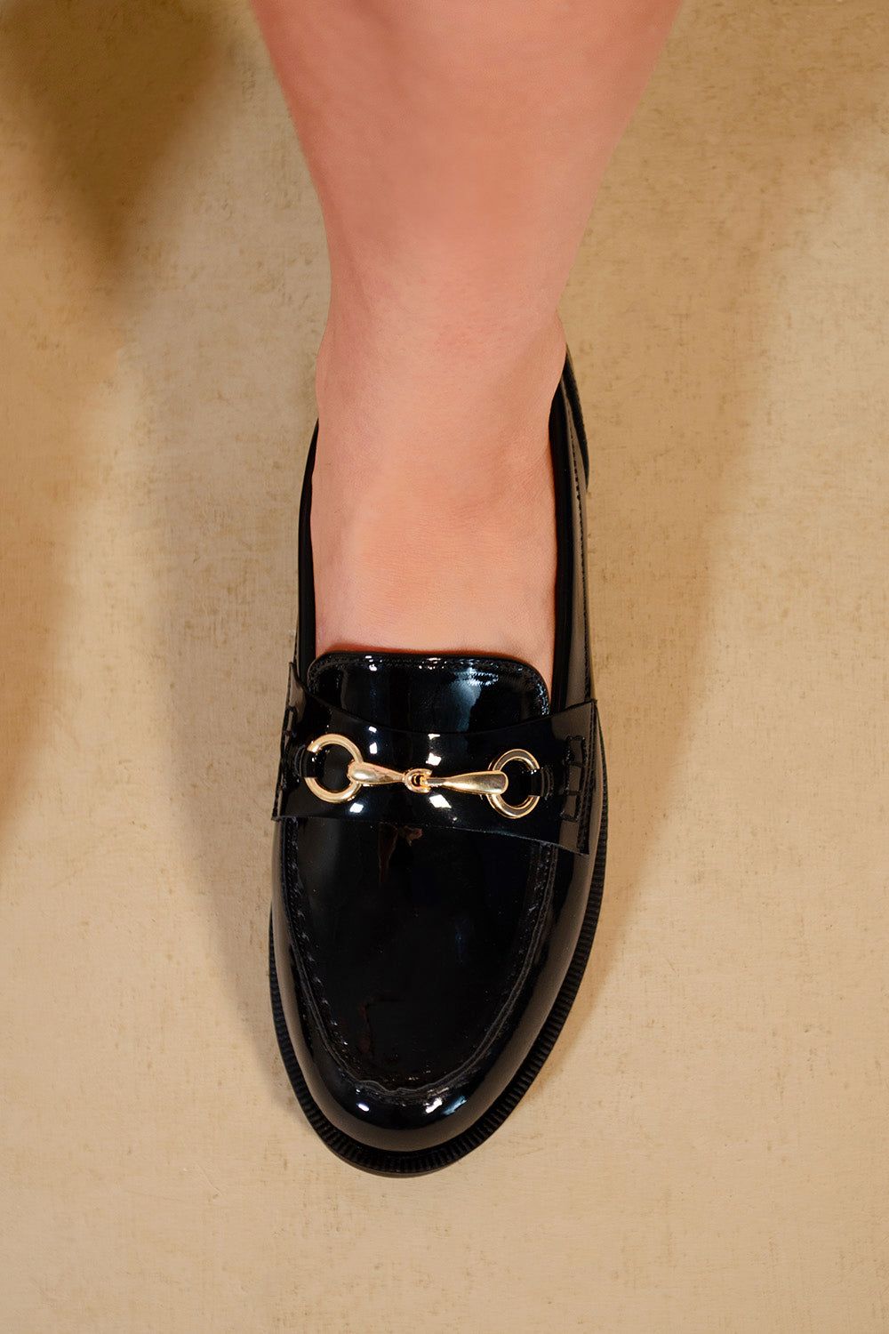 Where's That From 'Cielo' Round Toe Single Metal Bar Loafers image 5