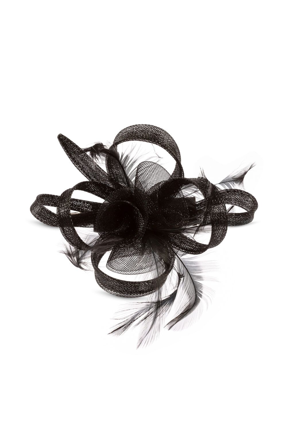 Jon Richard Black Small Fascinator