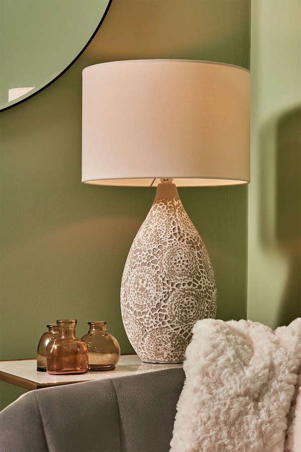 BHS Lighting Inar Ceramic Table Lamp