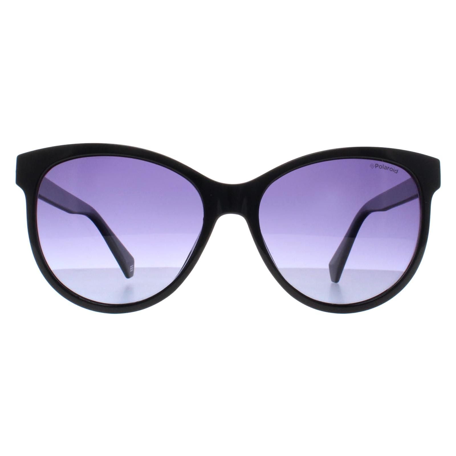 Polaroid Cat Eye Black Gray PLD 4079/S/X image 1