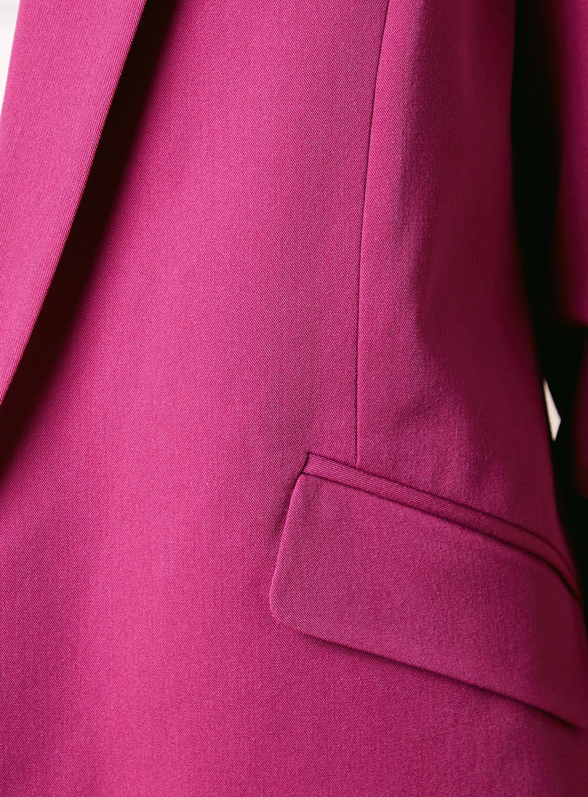 Dorothy Perkins Ruched Sleeve Blazer Fuchsia image 5