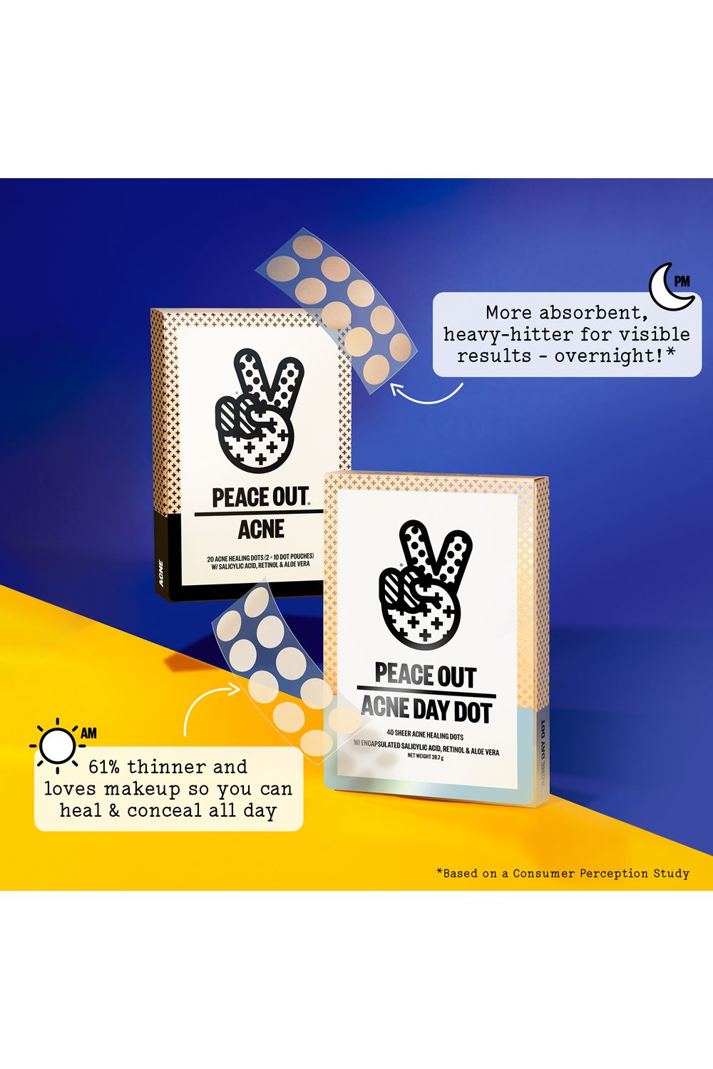 Peace Out Acne Day Dot - 20 Dots Multi image 9