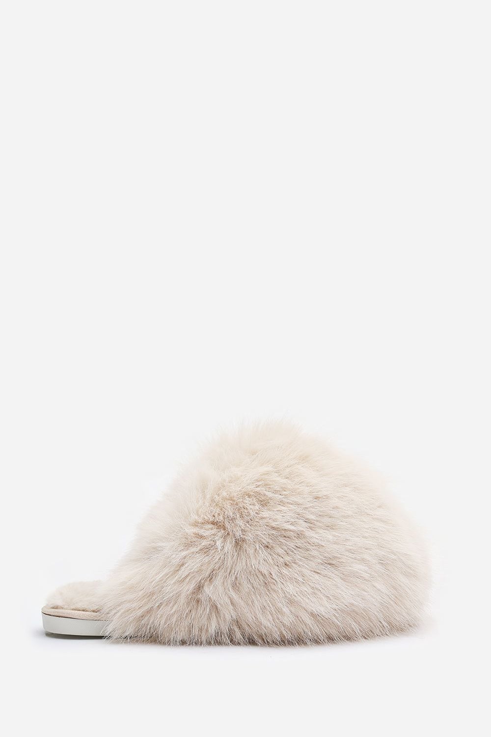 Where's That From 'Keira' Ultimate Fluffy Faux Fur Mule Slippers image 3