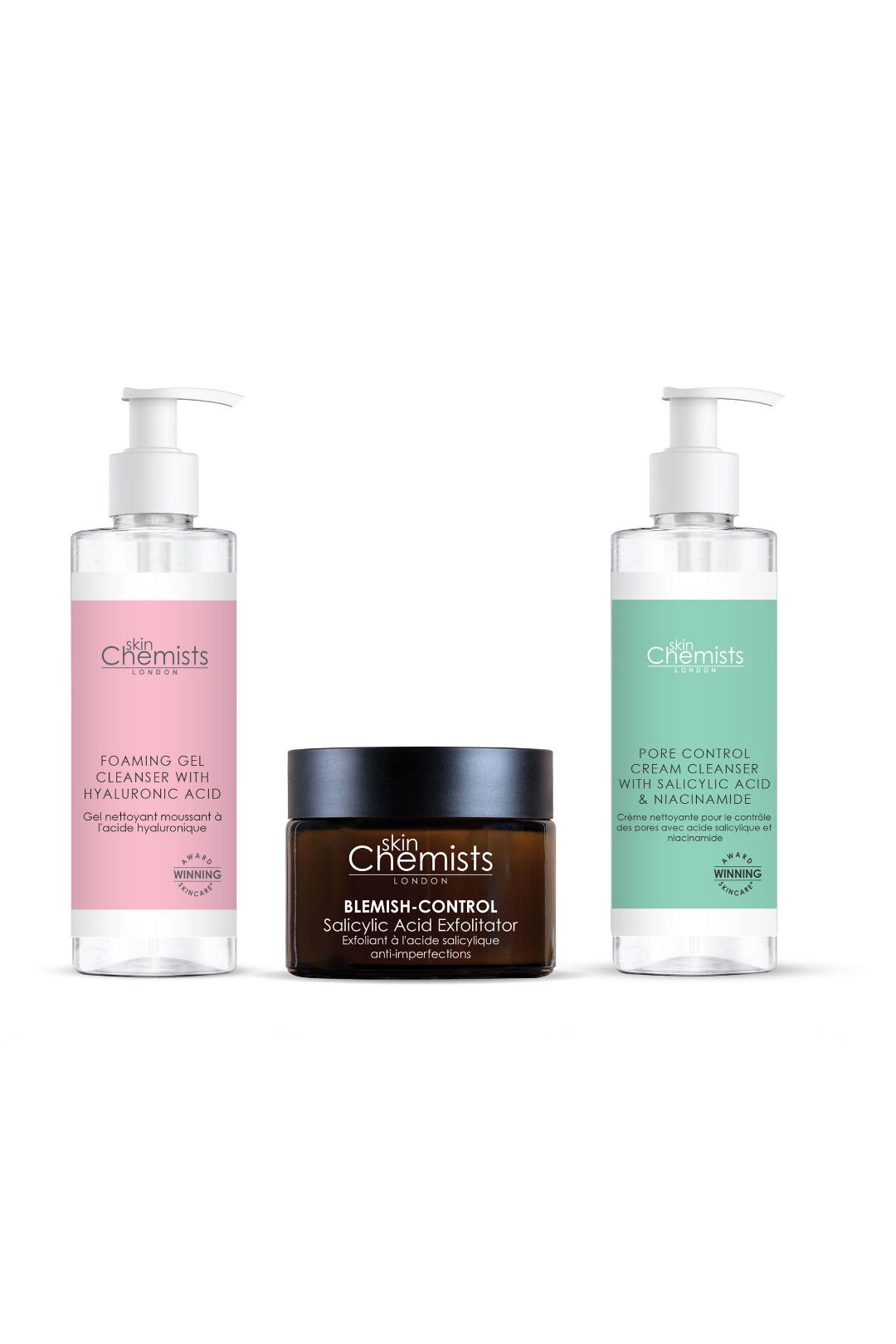 skinChemists professional Anti-Ageing Acne & Blemish Control Kit image 1