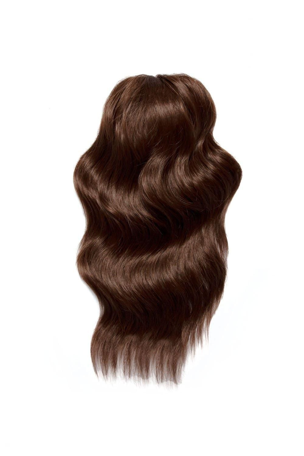 Lullabellz Brushed Out Wave 16inch Claw Clip Pony Dark Brown image 1