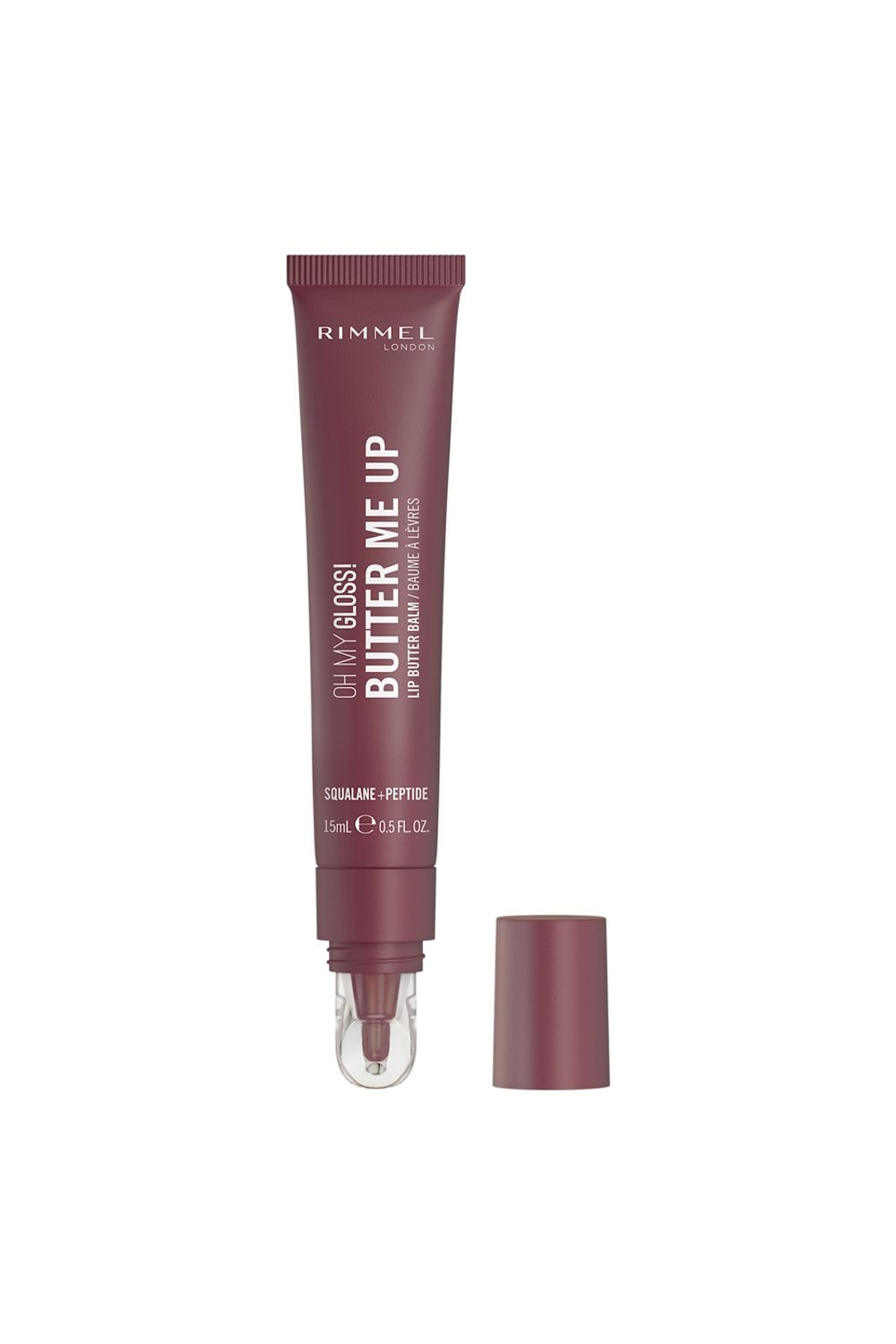 Rimmel London Oh My Gloss! Butter Me Up Lip Butter Balm 15ml 004 Mellow Mocha image 1