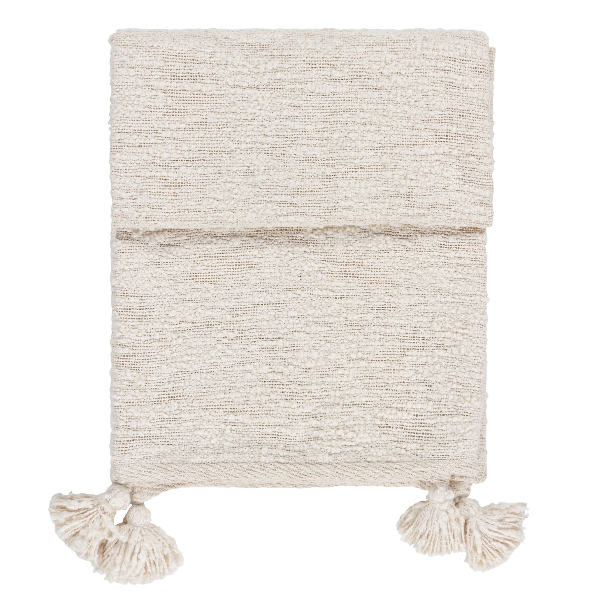 Yard Heath Cotton Blend Tassel Throw image 1