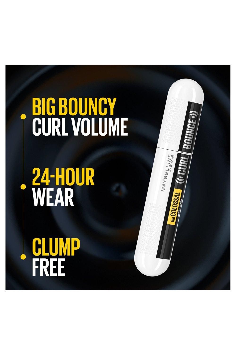 Maybelline Colossal Curl Bounce Mascara, Big Bouncy Curl Volume, Up To 24 Hour Wear After Dark image 4
